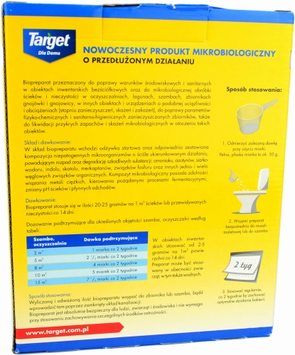 Target Preparat Proszek do Szamba Oczyszczalni 1kg