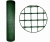Siatka Plastikowa ZIELONA 120cm 50m Rabatowa Ogrodowa PCV 1,2m K-120/15