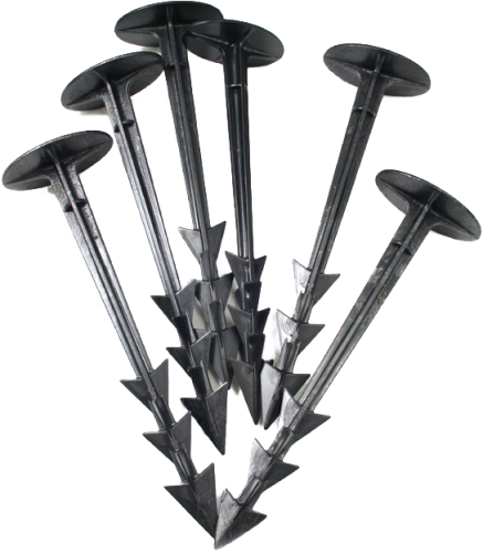 Kotwy L200mm 20cm 10szt GEOPEG do Agrowłókniny Tkaniny Kołki Szpilki
