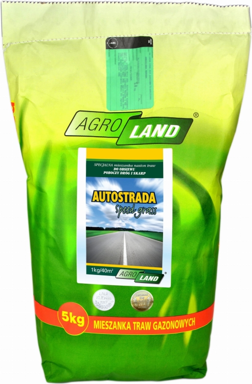 AgroLand Trawa Autostrada Speed Grass Skarpy 5kg