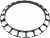 Obrzeże Plastikowe SB45 Stella Bord 4,5cm 1m czarne BORDER 45mm Trawnikowe Ogrodowe