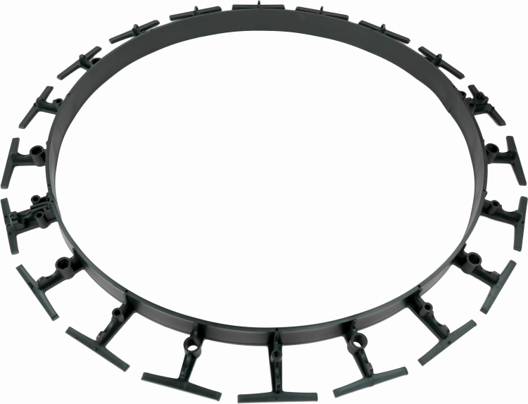 Obrzeże Plastikowe SB45 Stella Bord 4,5cm 1m czarne BORDER 45mm Trawnikowe Ogrodowe