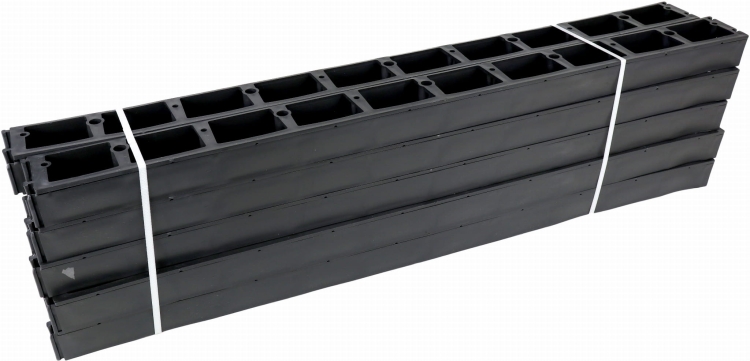 Obrzeże Plastikowe SB45 Stella Bord 4,5cm 1m czarne BORDER 45mm Trawnikowe Ogrodowe