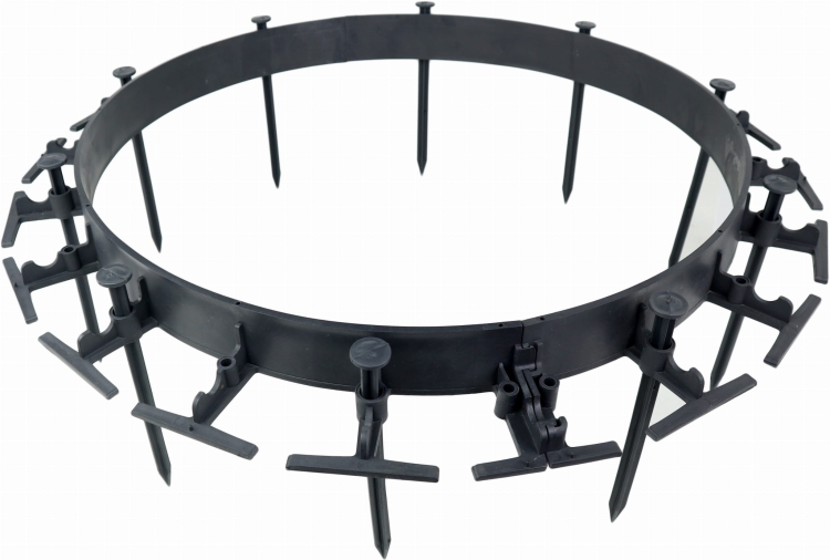 Obrzeże Plastikowe SB60 Stella Bord 6cm 1m czarne BORDER 60mm Trawnikowe Ogrodowe