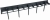 Obrzeże Plastikowe SB80 Stella Bord 8cm 1m czarne BORDER 80mm Trawnikowe Ogrodowe