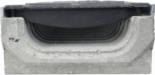 Kanał DN150 H100 D400 10x21x100[cm] Odwodnienie Liniowe korytko betonowe wzmacniane / ruszt żeliwny