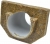 Zaślepka z odpływem DN75 do kanałów betonowych DN100 H125 14x12,5[cm]