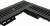 Kanał DN100 C250 H55 PP/ŻEL. 5,5x16x100[cm] PM BASIC Odwodnienie Liniowe korytko plastikowe / ruszt żeliwny