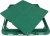 Właz 70x70(60x60)cm plastikowy kwadratowy zielony A15