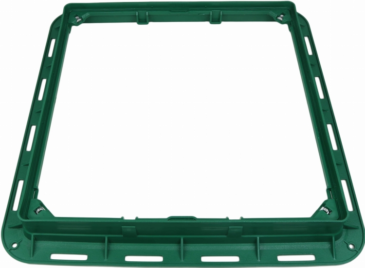 Właz 70x70(60x60)cm plastikowy kwadratowy zielony A15