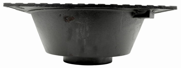 Wpust Posadzkowy 400x400 żeliwny klasa M125 odpływ pionowy DN160