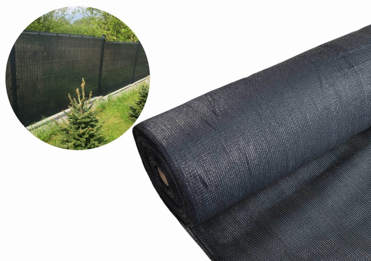 Extranet Tkanina Osłonowa Grafit 1,5x50m 90g/m2 (siatka cieniująca)