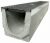 Kanał DN100 H150 C250 15x14x100[cm] Odwodnienie Liniowe korytko betonowe z okuciem / ruszt żeliwny