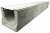Kanał DN100 H125 A15 12,5x14x100[cm] Odwodnienie Liniowe korytko betonowe / ruszt stal ocynkowana