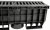 Kanał DN100 H200 C250 PP/ŻEL. 20x16x100[cm] PM BASIC Odwodnienie Liniowe korytko plastikowe / ruszt żeliwny