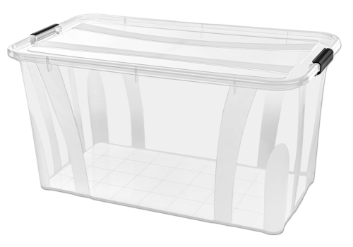 Pojemnik Plastikowy 80L z Pokrywą Master BOX Pudło