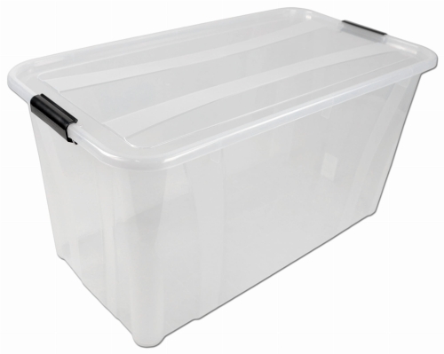 Pojemnik Plastikowy 80L z Pokrywą Master BOX Pudło