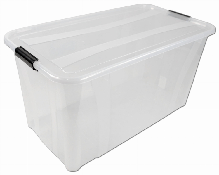 Pojemnik Plastikowy 80L z Pokrywą Master BOX Pudło