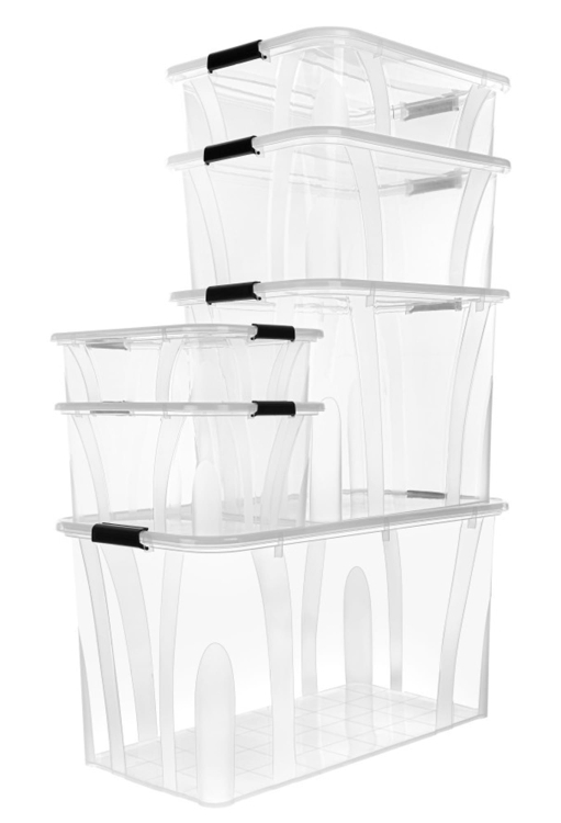 Pojemnik Plastikowy 32L z Pokrywą Master BOX Pudło
