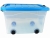 Pojemnik Plastikowy 20L z Turkusową Pokrywą Roller BOX Pudło