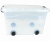 Pojemnik Plastikowy 20L z Transparentną Pokrywą Roller BOX Pudło