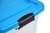 Pojemnik Plastikowy 40L z Turkusową Pokrywą Roller BOX Pudło