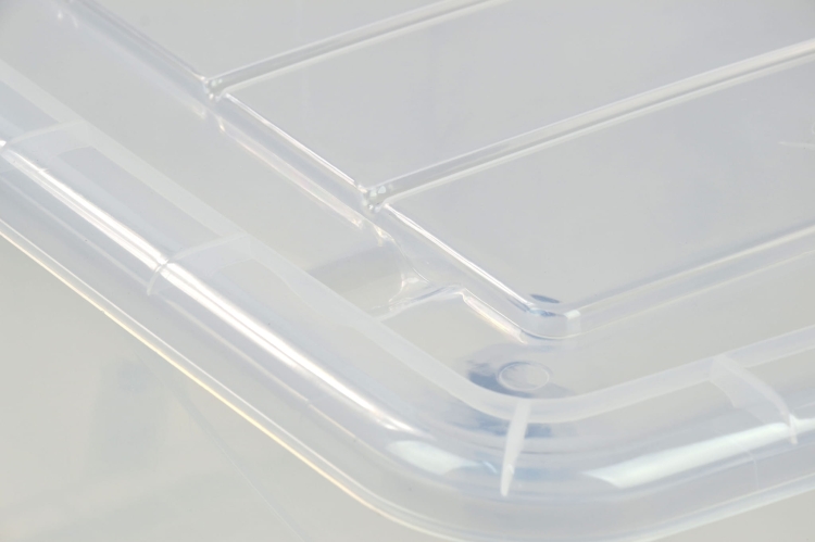 Pojemnik Plastikowy 60L z Transparentną Pokrywą Roller BOX Pudło