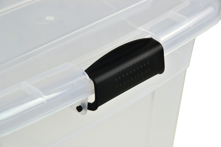 Pojemnik Plastikowy 100L z Transparentną Pokrywą Roller BOX Pudło