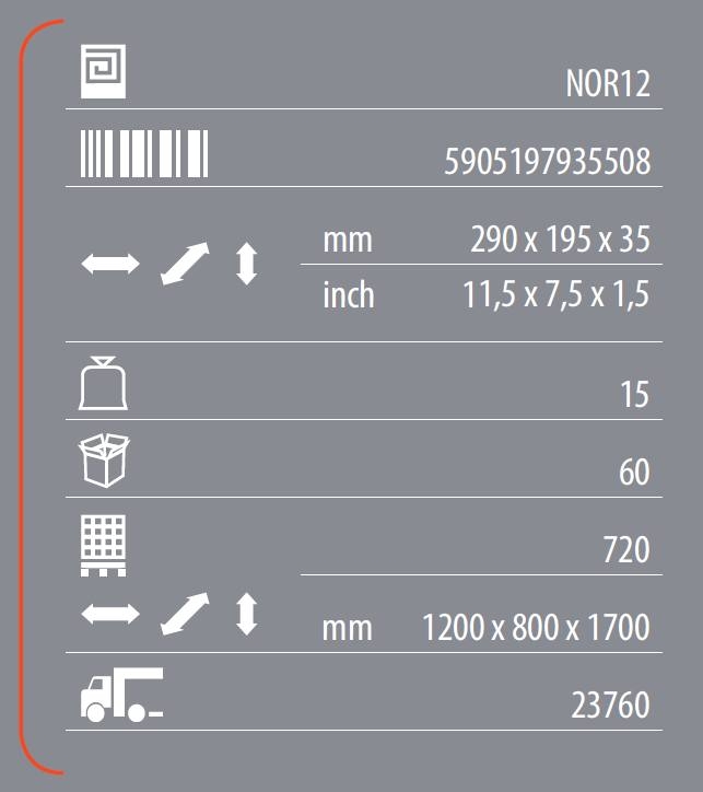 Organizer KNO30204 (NOR12)