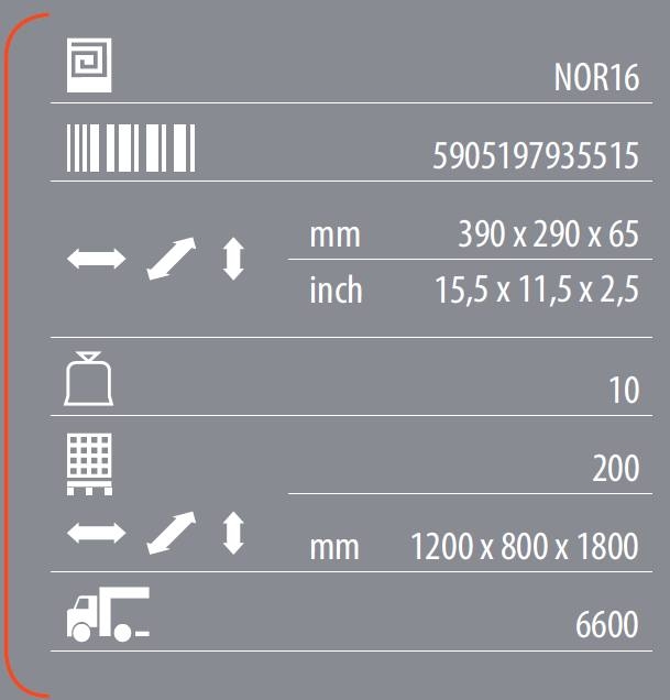 Organizer KNO40307 (NOR16)