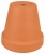 DEGREA Doniczka VASO D17 Ceramiczna Klasyczna Prosta Włoska Terakota 17cm