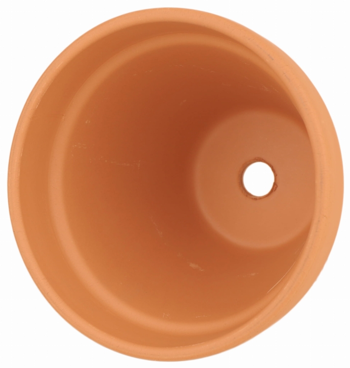 DEGREA Doniczka VASO D15 Ceramiczna Klasyczna Prosta Włoska Terakota 15cm