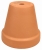 DEGREA Doniczka VASO D15 Ceramiczna Klasyczna Prosta Włoska Terakota 15cm