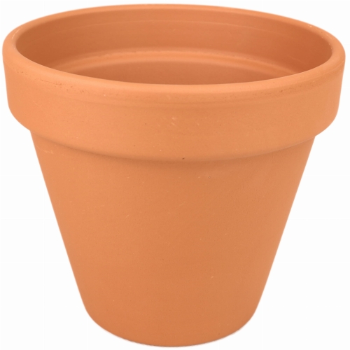 DEGREA Doniczka VASO D19 Ceramiczna Klasyczna Prosta Włoska Terakota 19cm