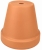 DEGREA Doniczka VASO D19 Ceramiczna Klasyczna Prosta Włoska Terakota 19cm