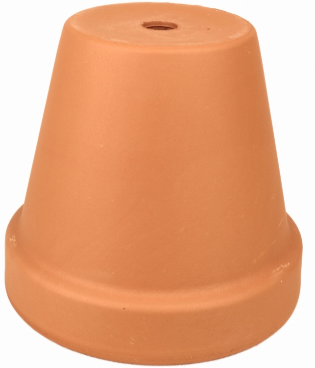 DEGREA Doniczka VASO D19 Ceramiczna Klasyczna Prosta Włoska Terakota 19cm