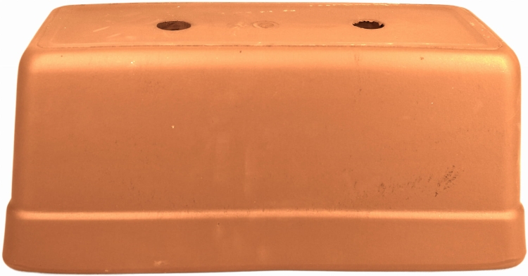 DEGREA Skrzynka Ceramiczna Venezia L40 Cassetta Klasyczna Prosta Włoska Terakota 40cm