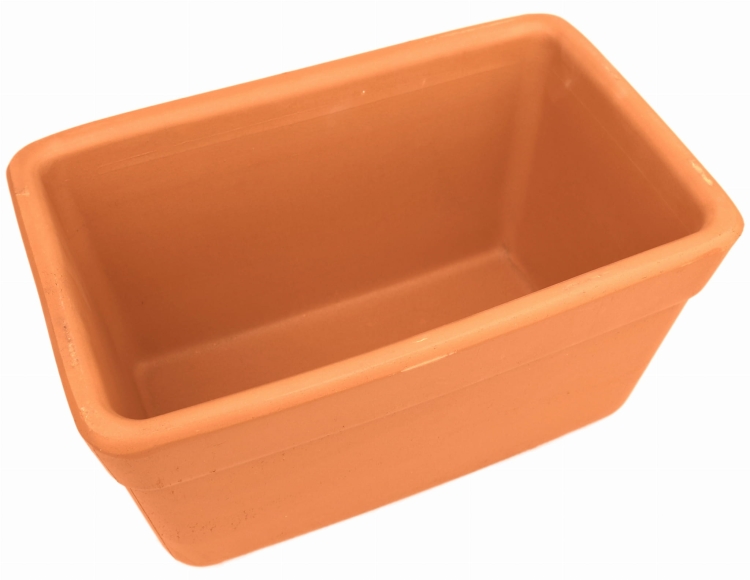 DEGREA Skrzynka Ceramiczna Venezia L30 Cassetta Klasyczna Prosta Włoska Terakota 30cm