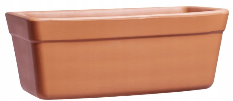 DEGREA Skrzynka Ceramiczna Venezia L30 Cassetta Klasyczna Prosta Włoska Terakota 30cm