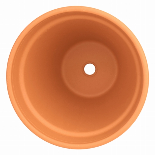 DEGREA Doniczka VASO D21 Ceramiczna Klasyczna Prosta Włoska Terakota 21cm