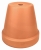DEGREA Doniczka VASO D23 Ceramiczna Klasyczna Prosta Włoska Terakota 23cm