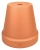 DEGREA Doniczka VASO D25 Ceramiczna Klasyczna Prosta Włoska Terakota 25cm
