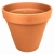 DEGREA Doniczka VASO D27 Ceramiczna Klasyczna Prosta Włoska Terakota 27cm