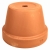 DEGREA Doniczka MEZZO VASO D21 Ceramiczna Klasyczna Prosta Włoska Terakota NISKA 21cm