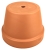 DEGREA Doniczka MEZZO VASO D25 Ceramiczna Klasyczna Prosta Włoska Terakota NISKA 25cm