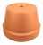 DEGREA Doniczka MEZZO VASO D31 Ceramiczna Klasyczna Prosta Włoska Terakota NISKA 31cm