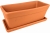 DEGREA Skrzynka Venezia L40 Cassetta Ceramiczna Klasyczna Prosta Włoska Terakota 40cm + Podstawka Prostokątna SOTTOCAS. L40