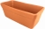 DEGREA Skrzynka Venezia L40 Cassetta Ceramiczna Klasyczna Prosta Włoska Terakota 40cm + Podstawka Prostokątna SOTTOCAS. L40