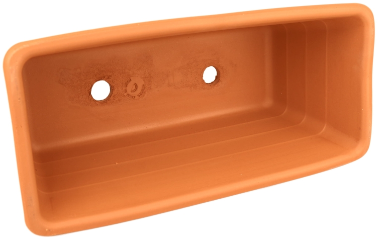 DEGREA Skrzynka Venezia L40 Cassetta Ceramiczna Klasyczna Prosta Włoska Terakota 40cm + Podstawka Prostokątna SOTTOCAS. L40