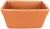 DEGREA Skrzynka Venezia Ceramiczna Klasyczna Prosta Włoska Terakota + Podstawka prostokątna SOTTOCAS. L30L30 Cassetta 30cm